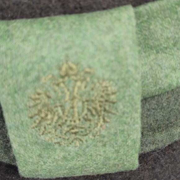 Habsburg traditional german austrian wool felt had green duck feather - Picture 6 of 13